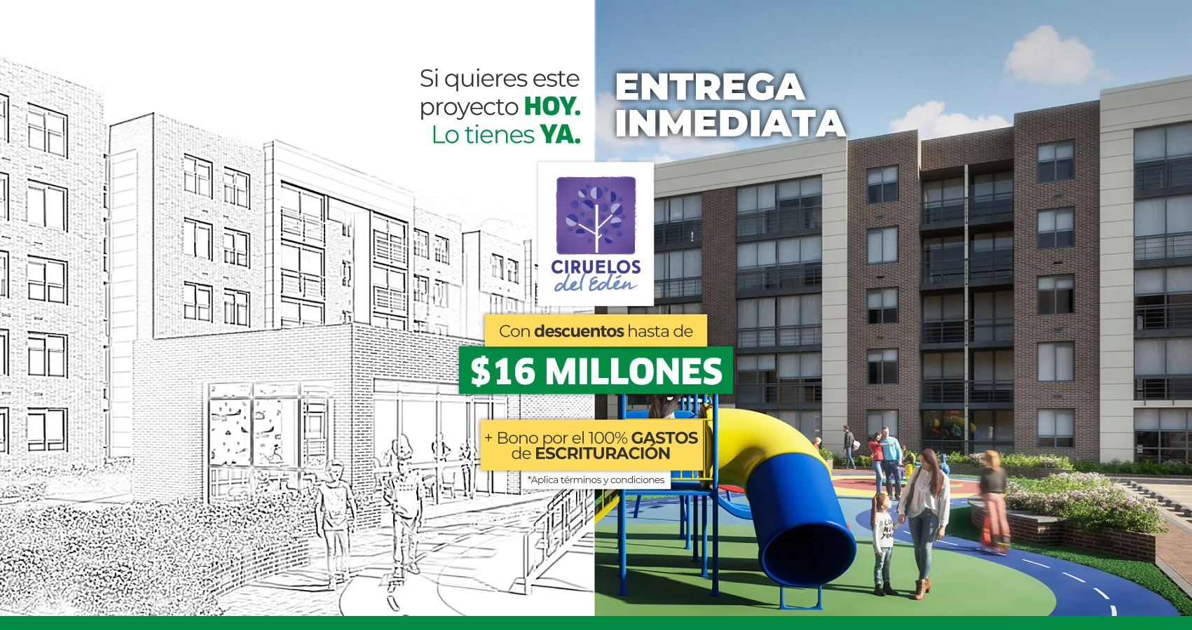 Reserva del Edén Funza constructora Bolivar 