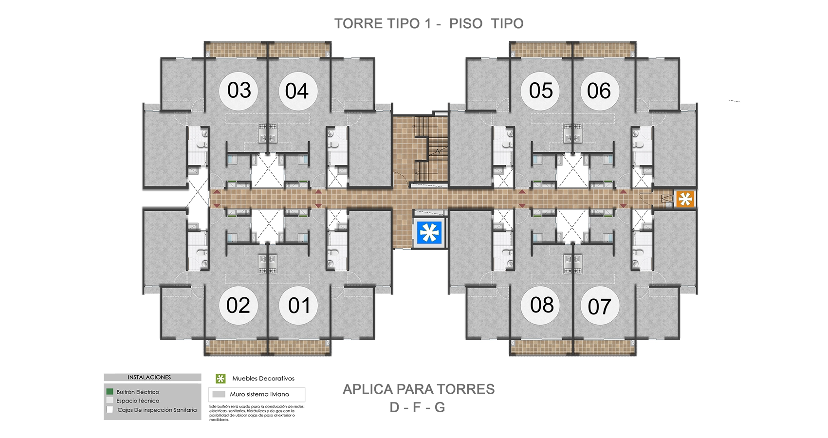 Torre tipo 1 