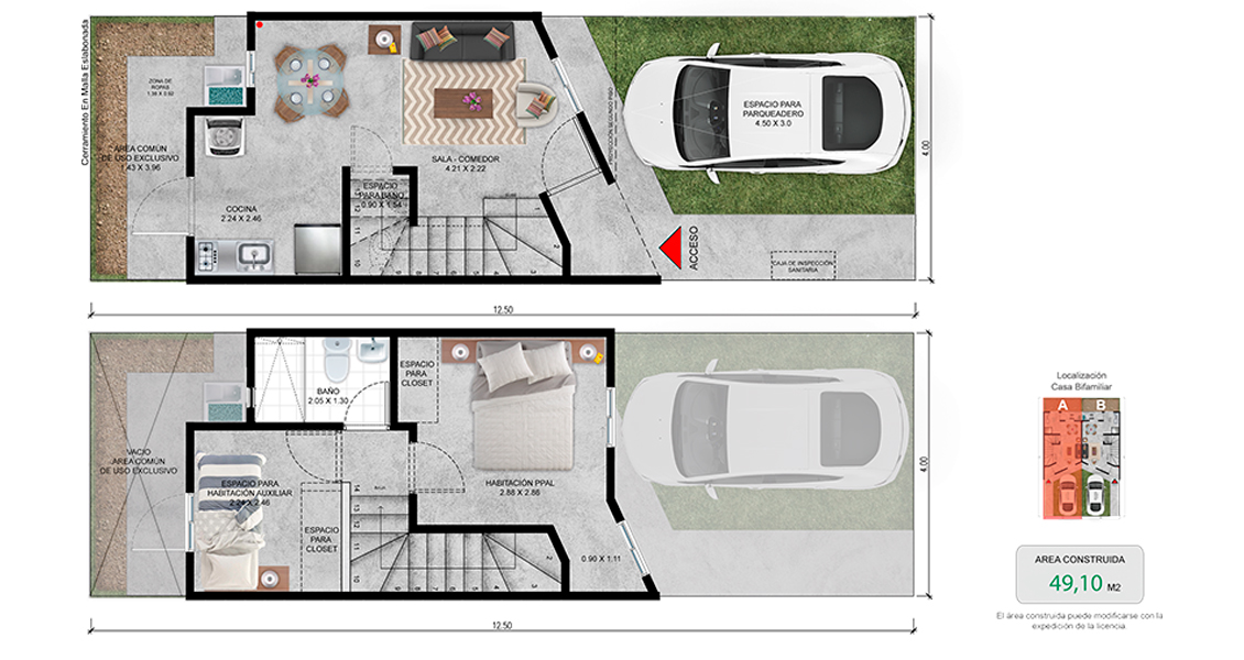 Proyecto de casas en Cali Constructora Bolívar