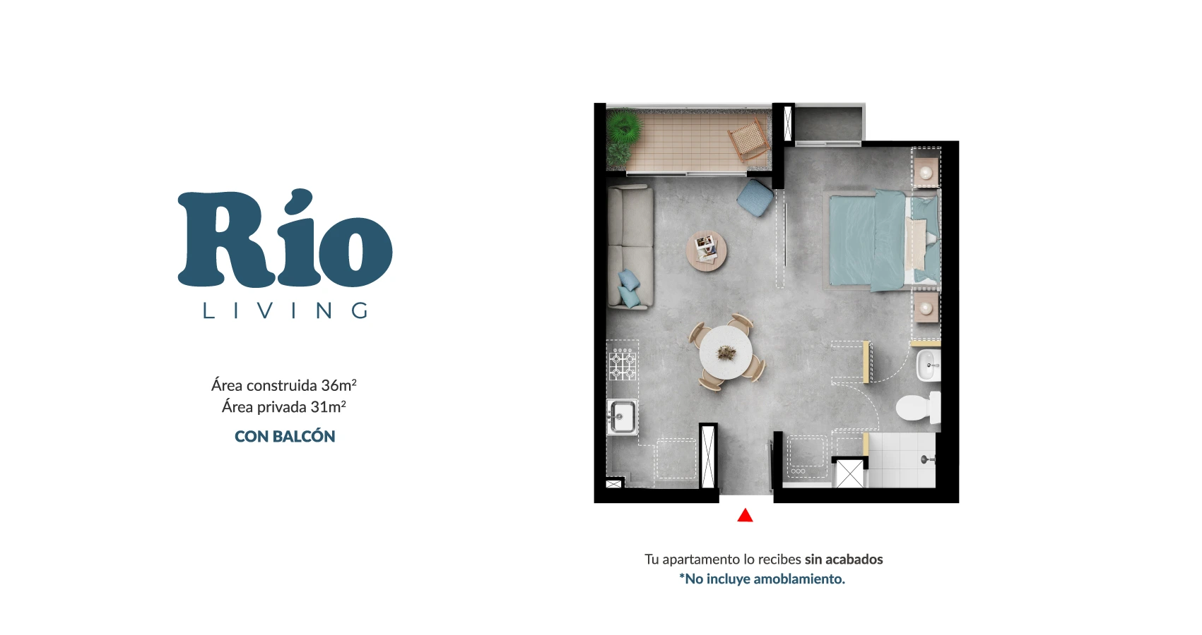 Rio Living Balcón