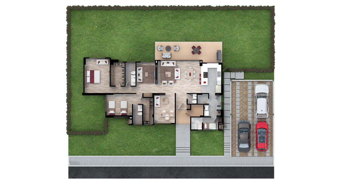 proyecto de vivienda Entrelomas casa sabana de Bogota