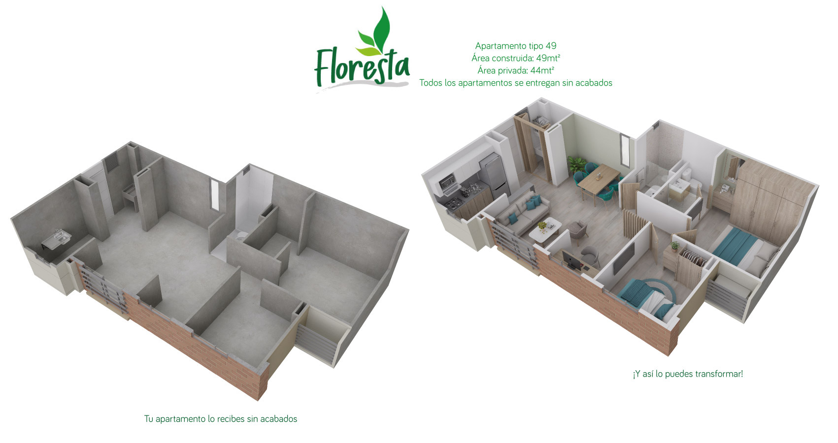 floresta proyecto de apartamentos con subsidio de vivienda en Barranquilla