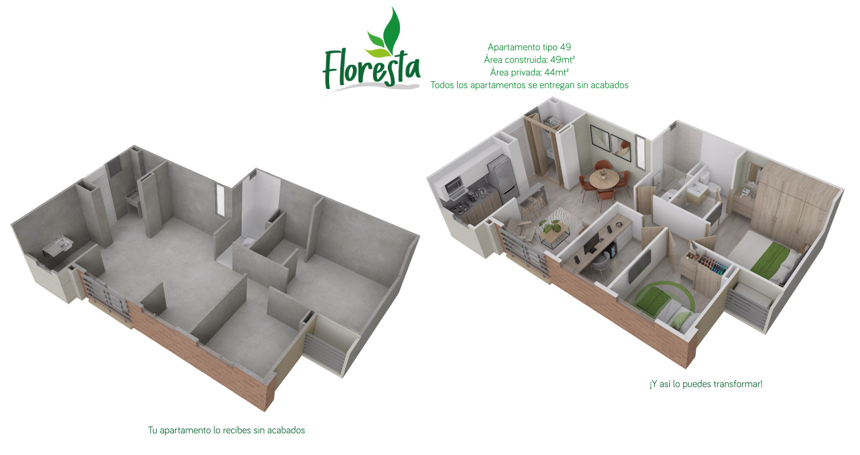 floresta proyecto de apartamentos con subsidio de vivienda en Barranquilla