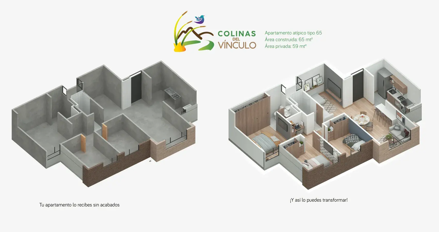 Colinas del Vinculo, constructora bolivar apartamentos en soacha con subsidio de vivienda 