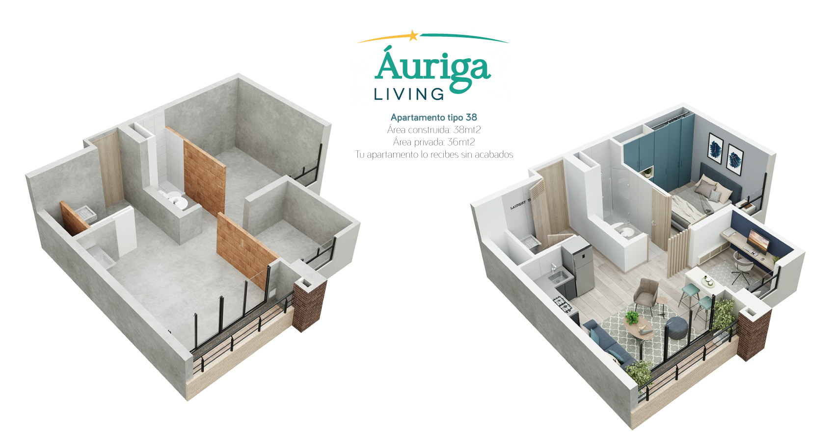 Auriga Living apartamentos con subsidio de vivienda al norte de bogota 
