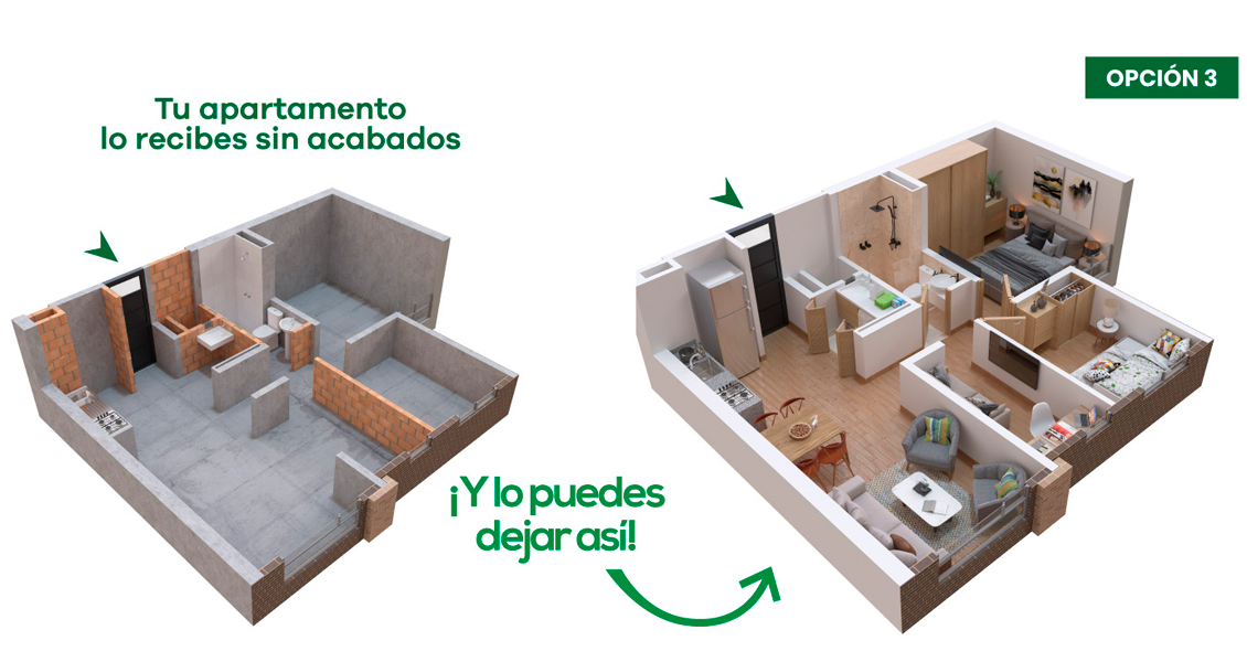 proyecto de vivienda en Fontibón, constructora Bolivar, Altos de fontibón 