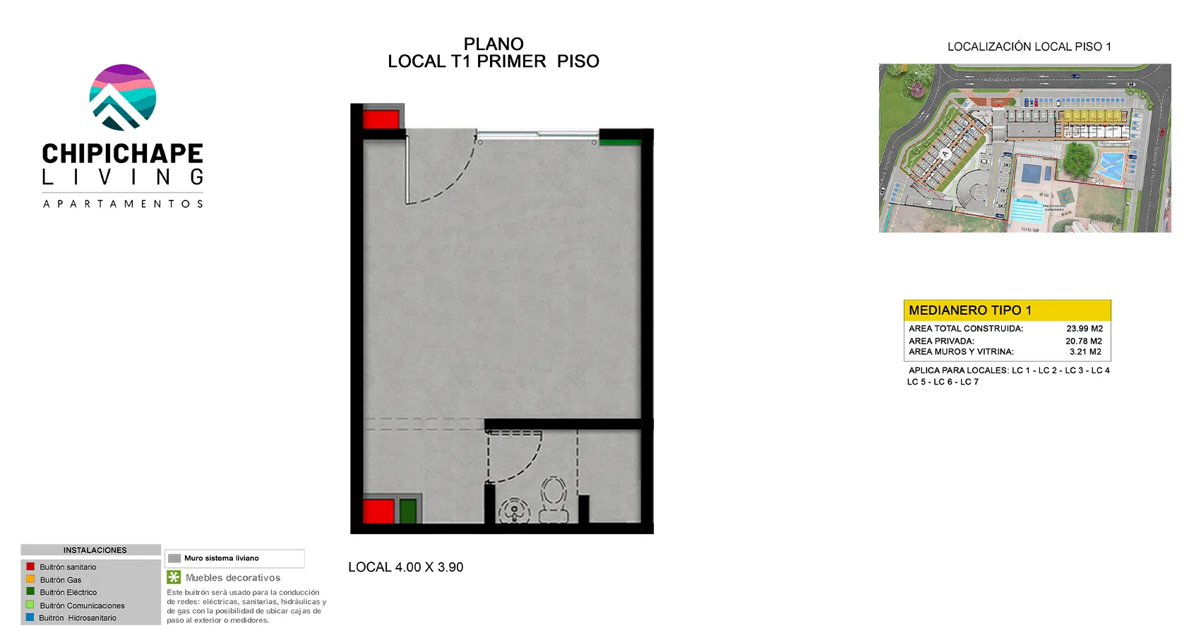 chipichape living locales comerciales cali norte