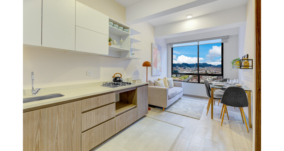 Apartamento tipo 46 Urbana 30 Bogotá Constructora Bolívar 