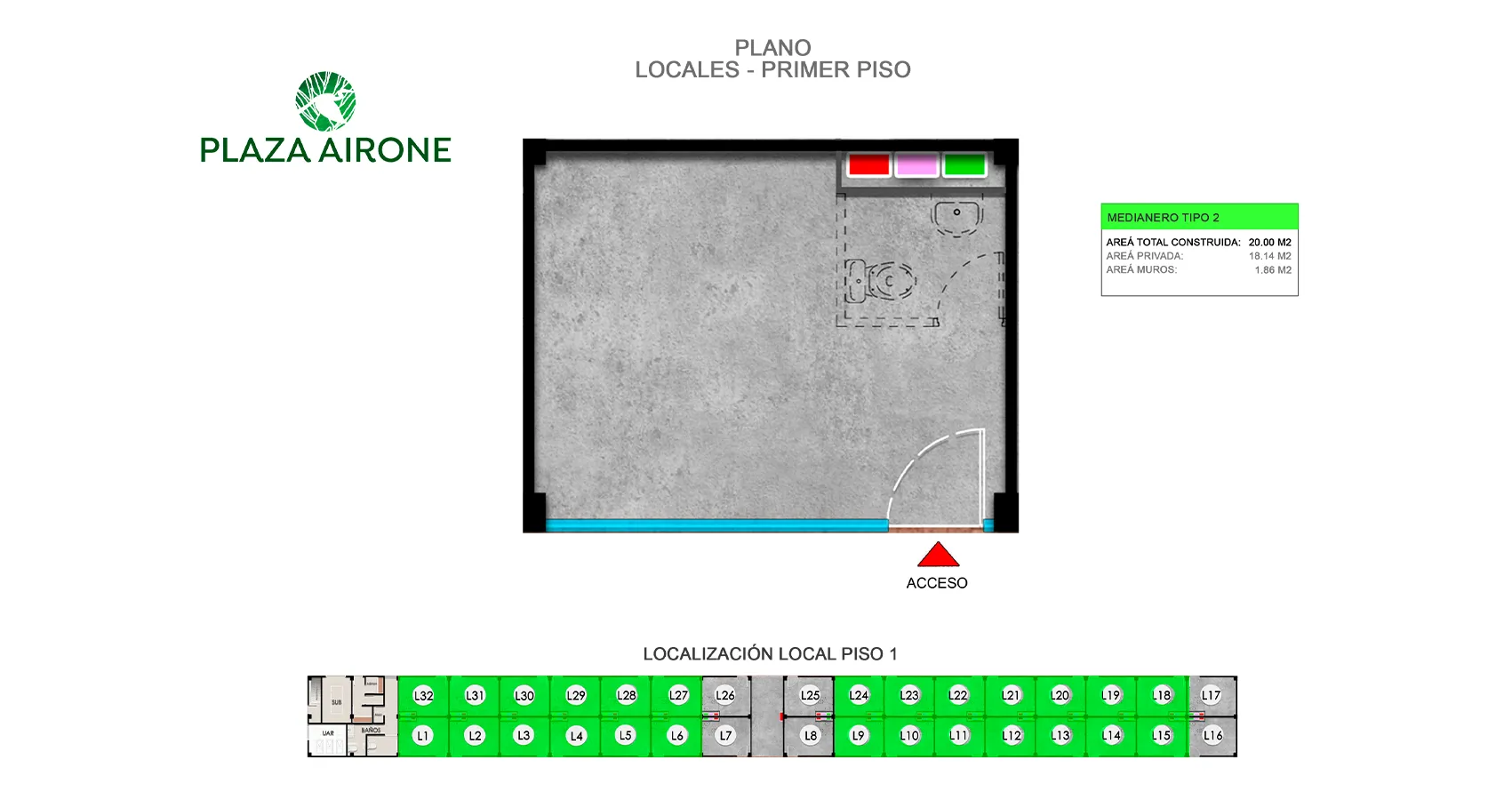 plaza airone locales comerciales parque natura jamundi