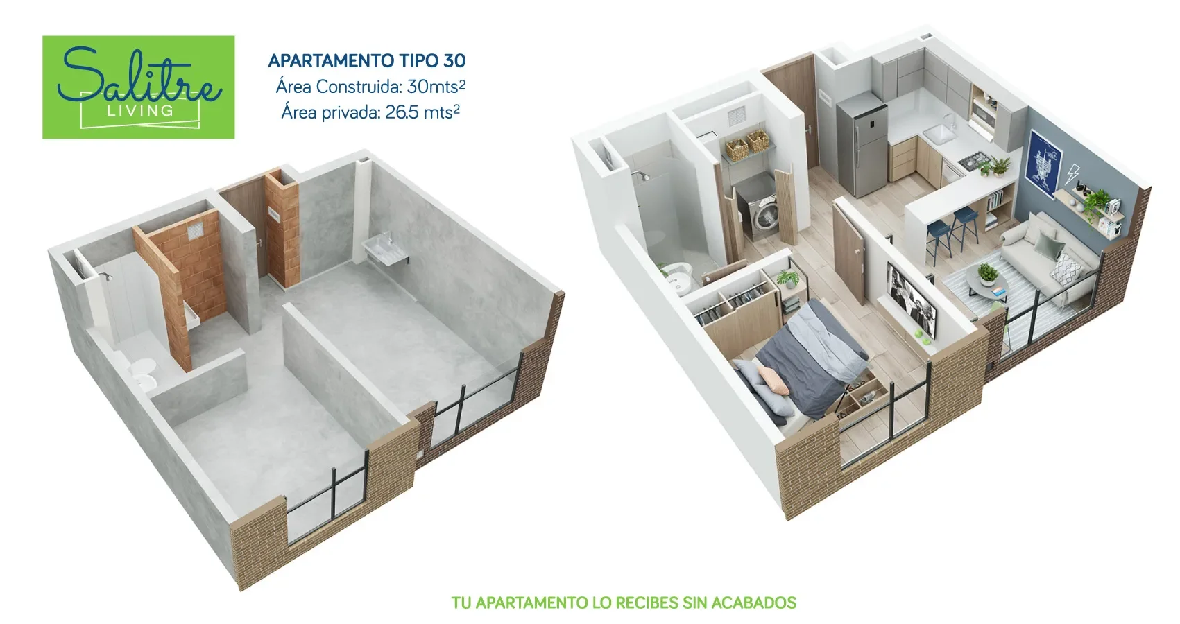 Salitre Living proyecto de apartamentos en Bogota Constructora Bolivar 
