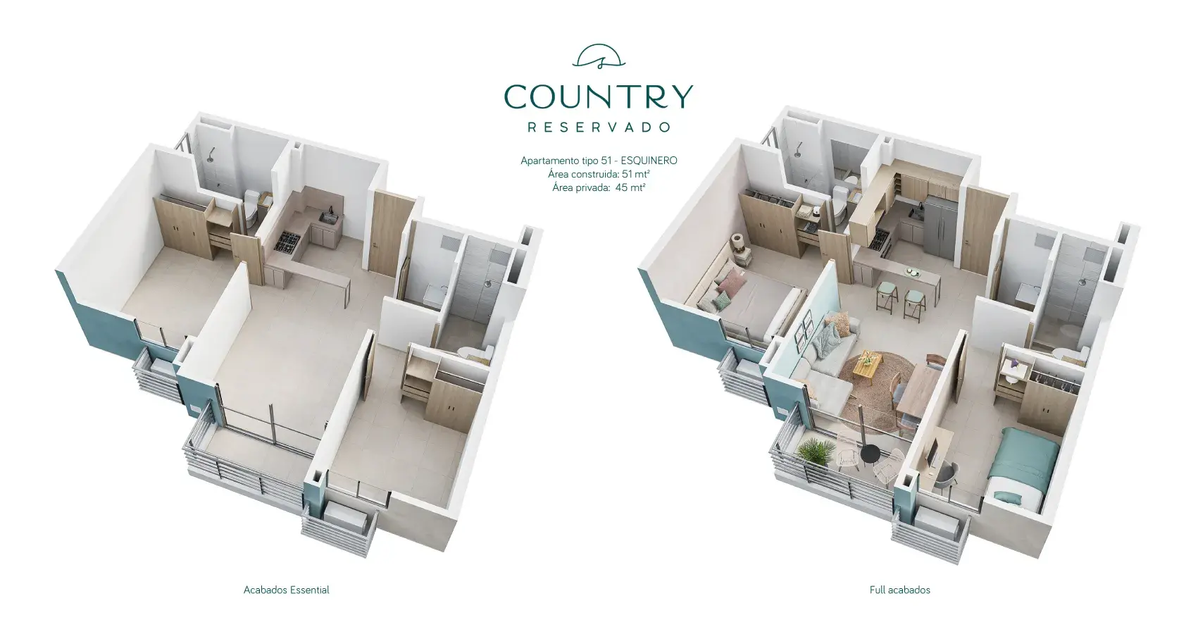 country reservado proyecto de apartamentos en conjunto cerrado en santa marta 