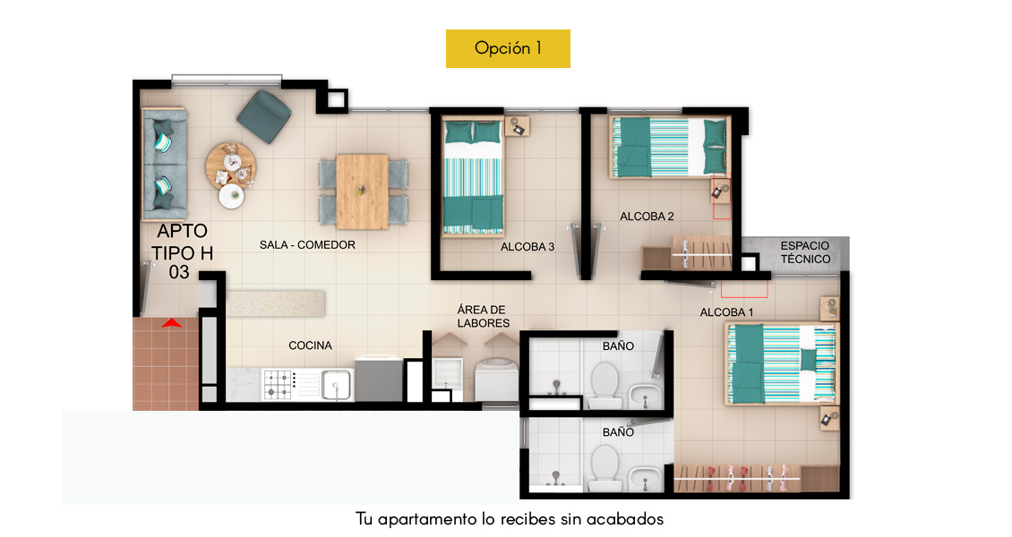 proyecto de interes social en soledad apartamentos y casas constructora bolivar