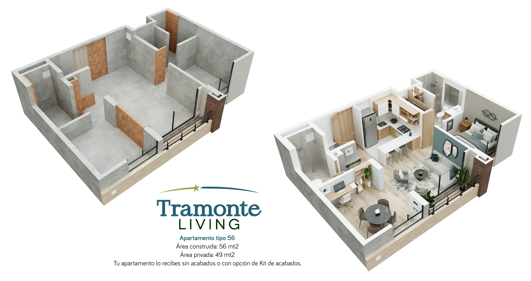 tramonte living tipo 56 