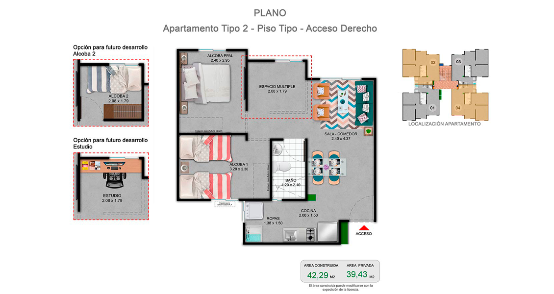 proyecto de apartamentos en jamundi, con subsidio de vivienda constructora bolivar