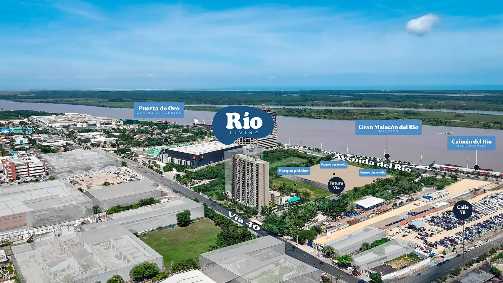 Rio Living - Proyecto Barranquilla - Constructora bolívar 