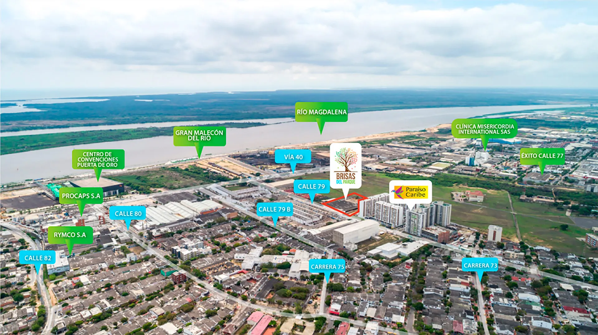 Proyecto de apartamentos nuevos en Barranquilla