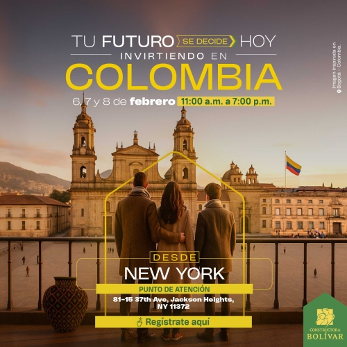 banner informativo sobre la inversión en desde el exterior