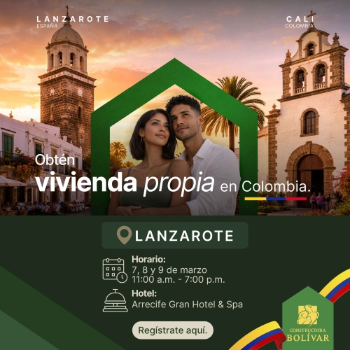 banner informativo sobre la inversión en desde el exterior