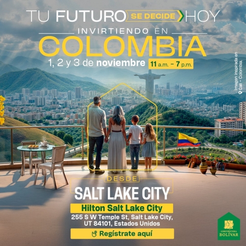 banner informativo sobre la inversión en desde el exterior